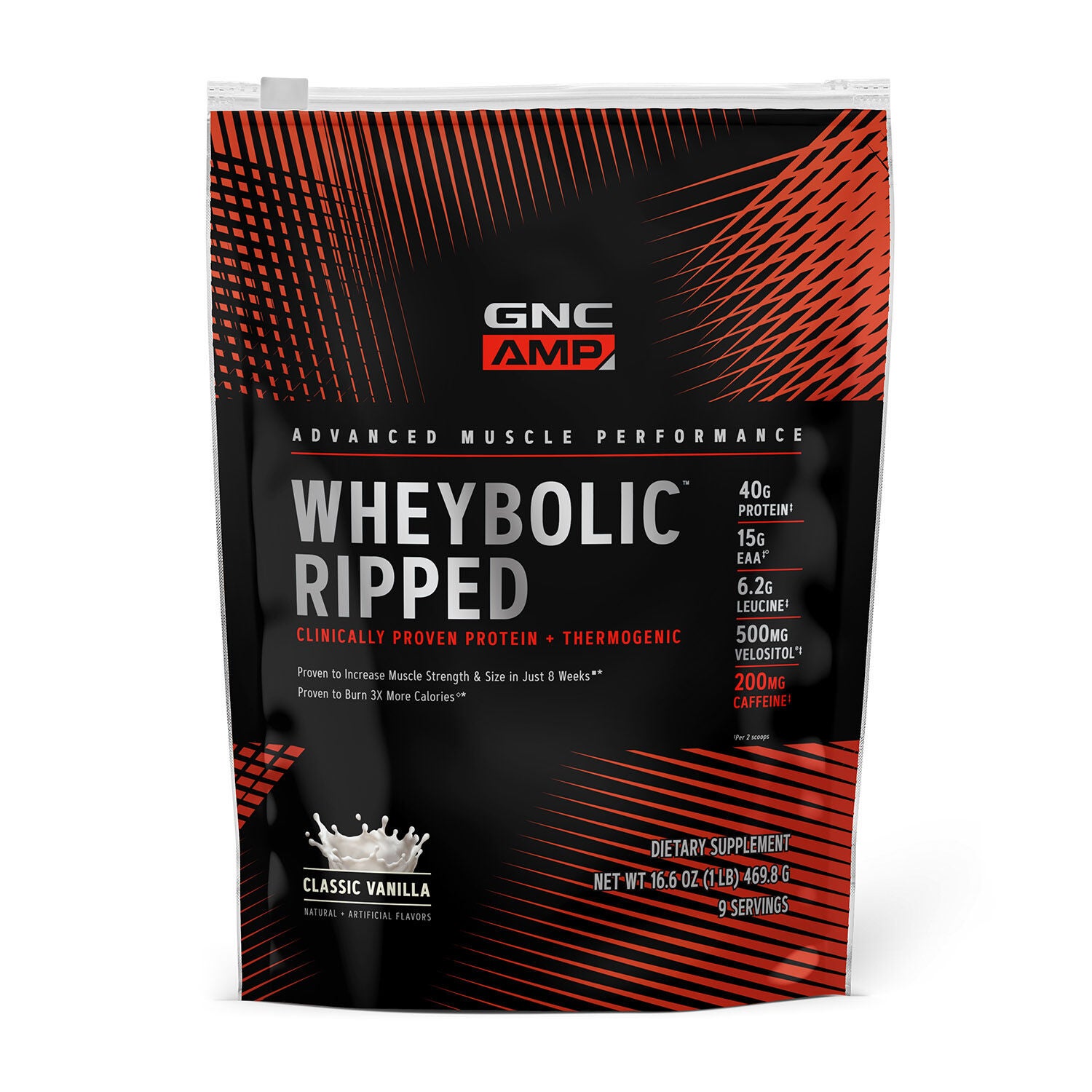 Wheybolic™ Ripped Classic Vanilla (9 Servings) Classic Vanilla GNC